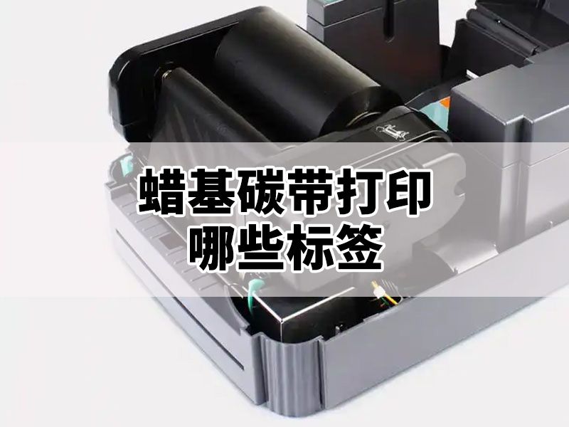 蜡基碳带适合打印哪些标签